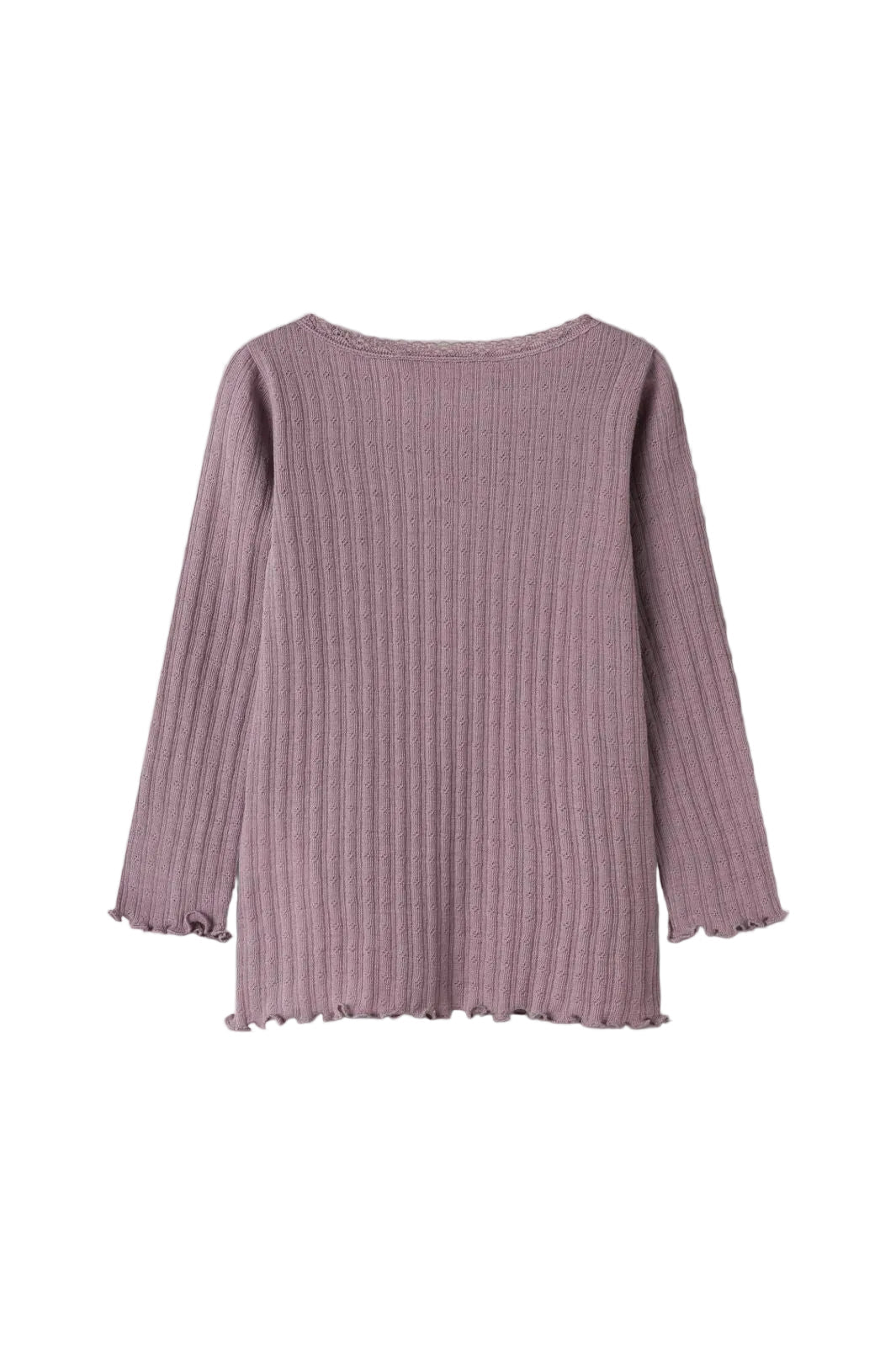 Name It - Nmfwossa Wo/Si Rib Ls Top - 4969337 Toadstool