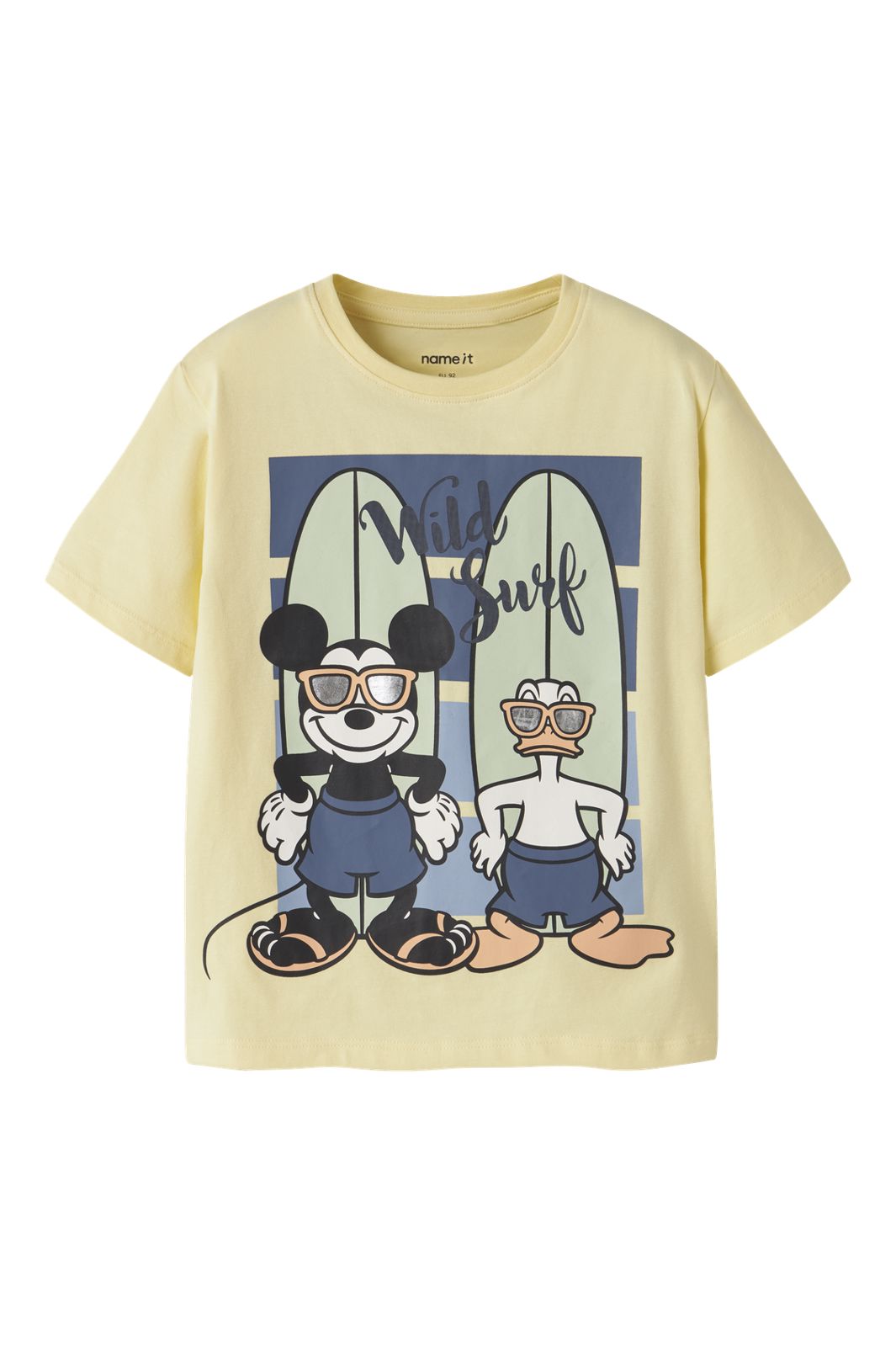Name It - Nmmart Mickey Ss Nreg Top Box Wdi - 4998642 Double Cream