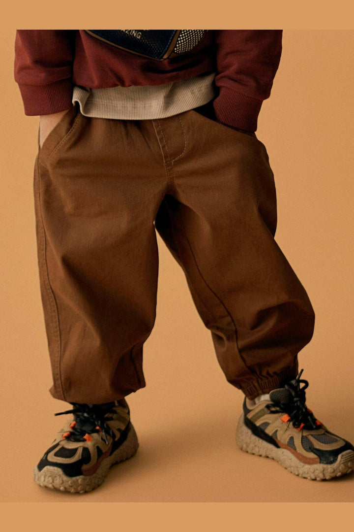 Name It - Nmmben Jog Barrel  Twi Pant 3210-Ba - 5115334 Sepia