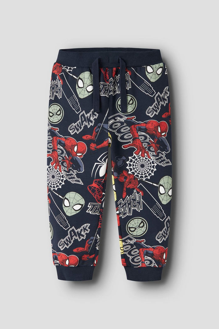 Name It - Nmmjacco Spider Nreg Swe Pants Mar - 5043480 Navy Blazer