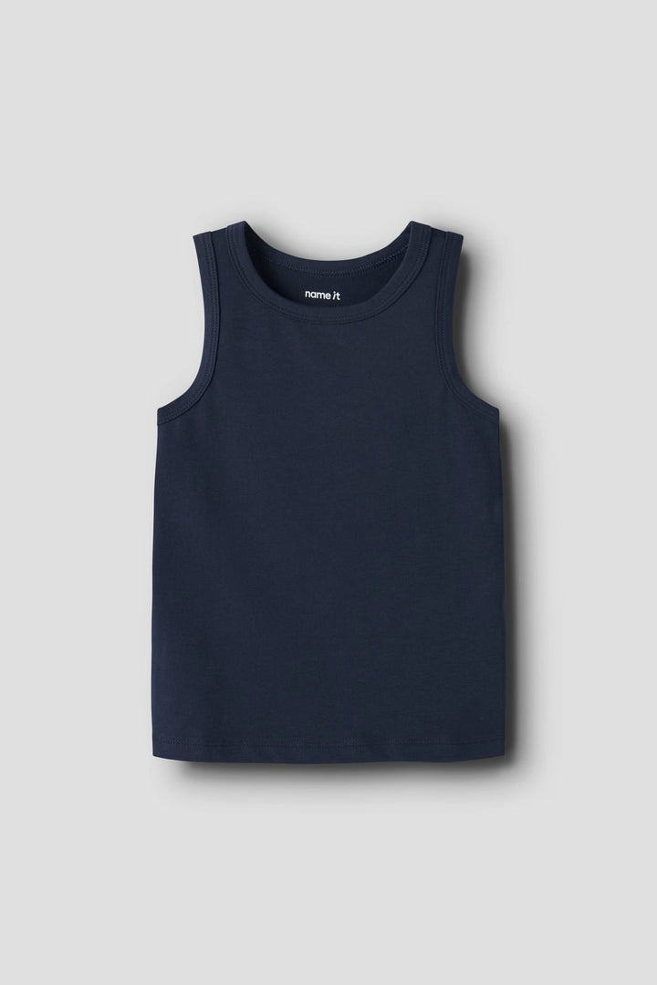 Name It - Nmmtank Top Navy Dino - 4994298 Navy Blazer W/ Navy Blazer