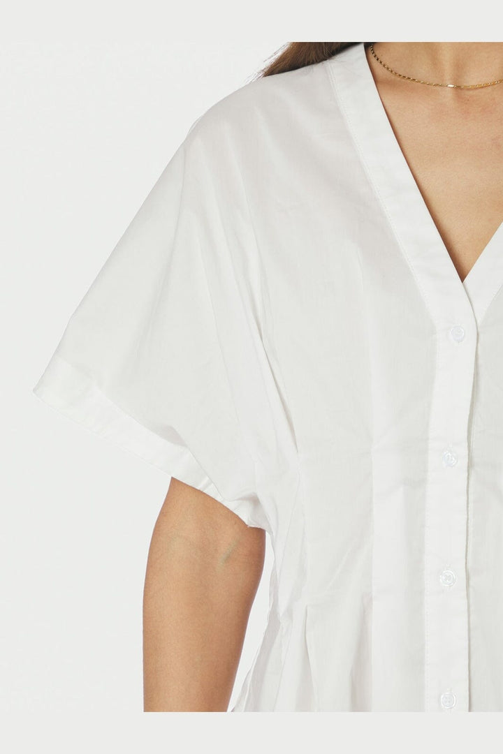 Neo Noir - Adamma Poplin Blouse 169004 - 120 - White