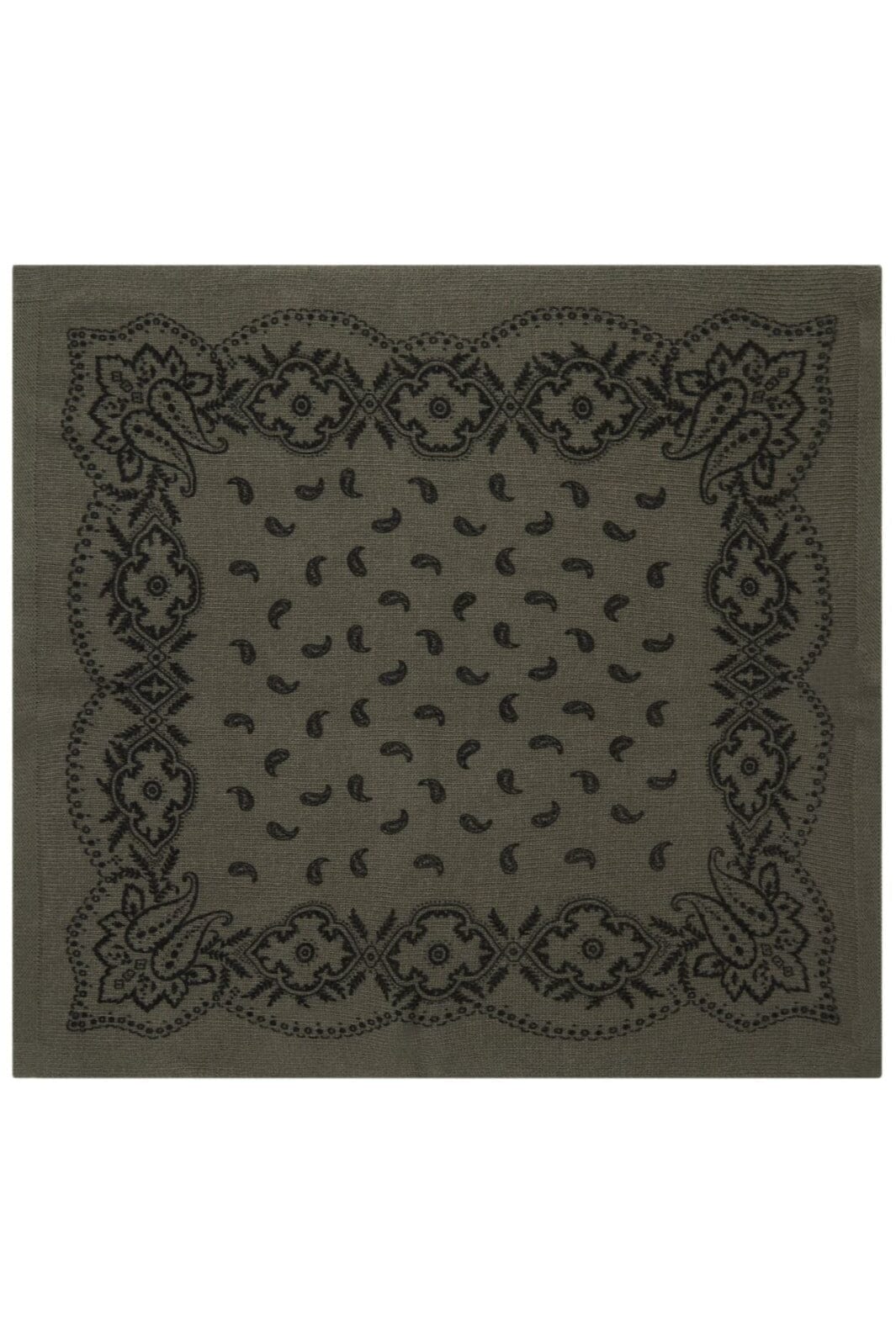 Neo Noir - Adelina Paisley Knit Scarf 169506 - 151 - Army Tørklæder 