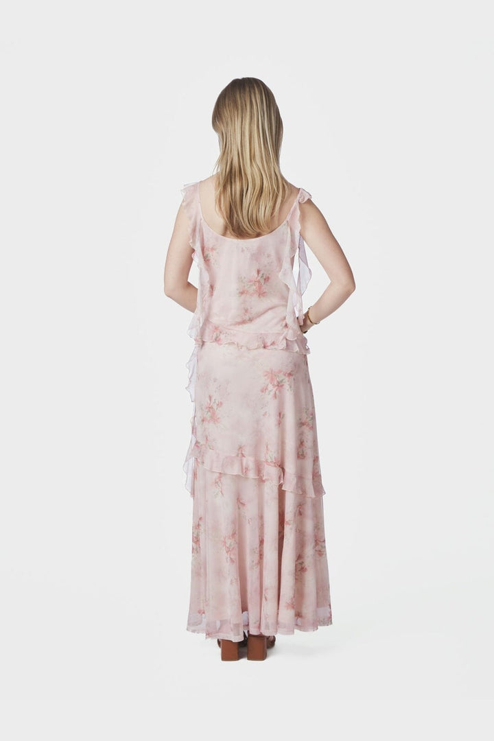 Neo Noir - Adelle Frill Mesh Dress 169391 - 754 - Light Pink
