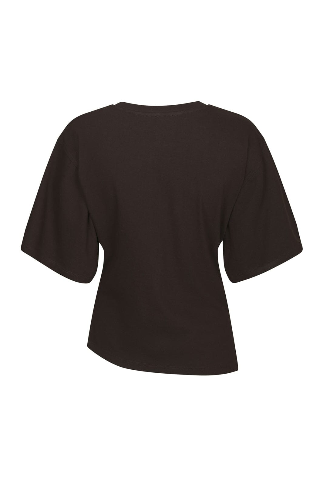 Neo Noir - Alira Boxy Tee 169728 - 676 - Dark Brown