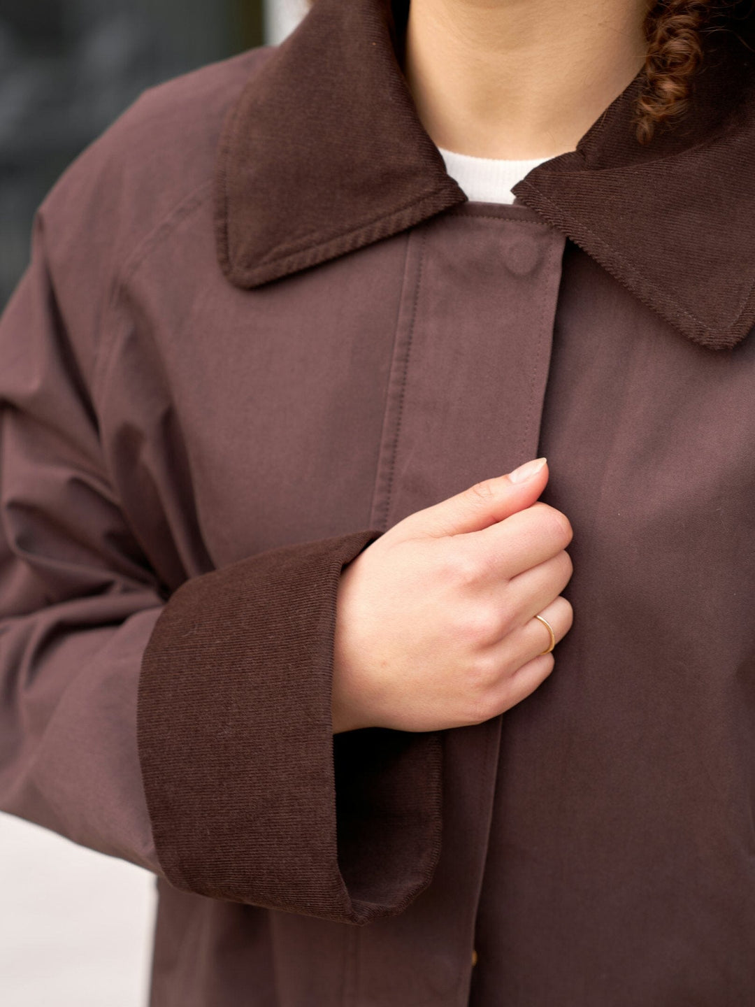 Neo Noir - Anastacia Cord Jacket 162515 - 210 - Brown Jakker 