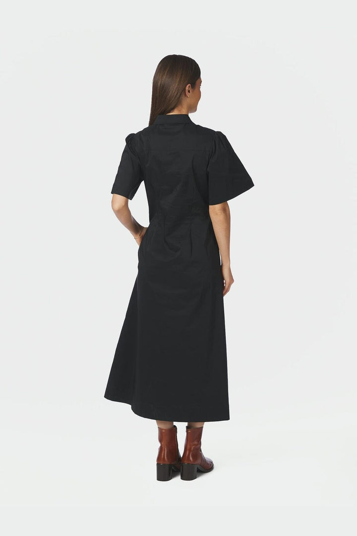Neo Noir - Baia Poplin Dress 165343 - 100 - Black
