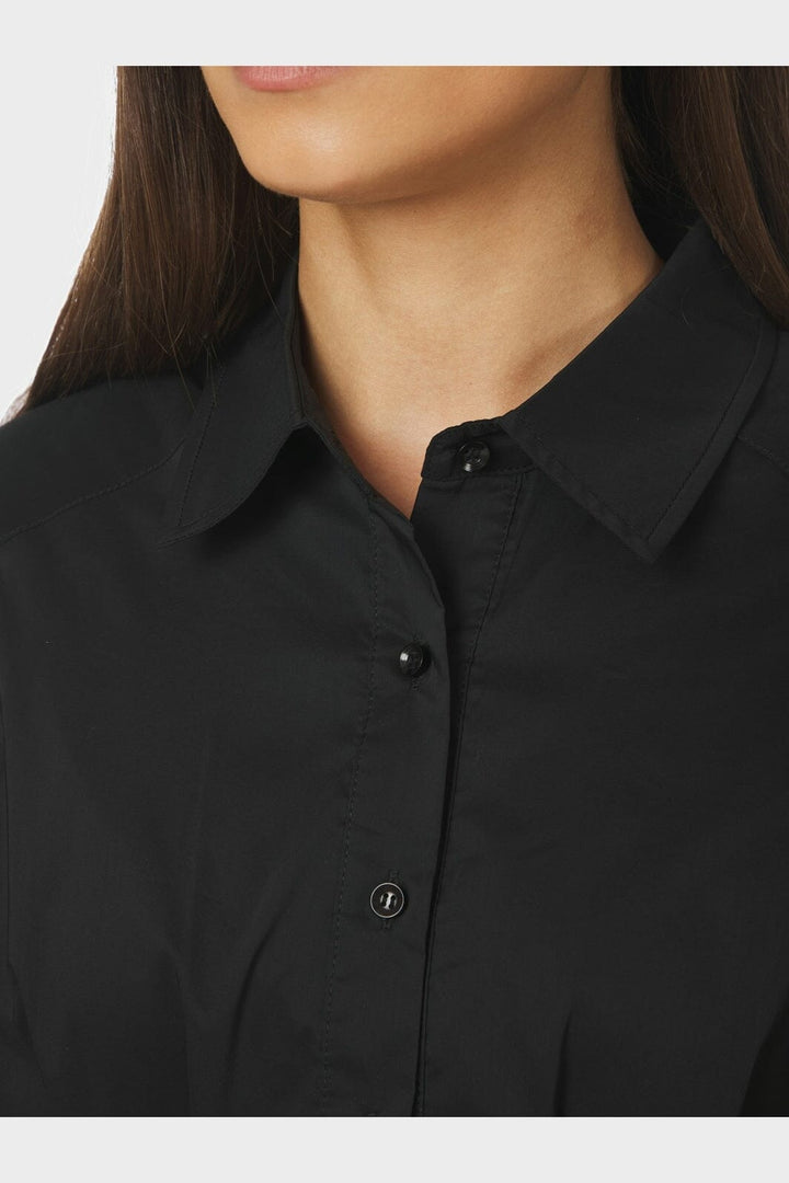 Neo Noir - Baia Poplin Dress 165343 - 100 - Black