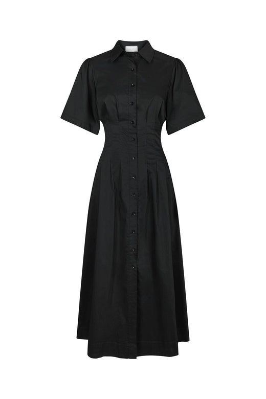 Neo Noir - Baia Poplin Dress 165343 - 100 - Black