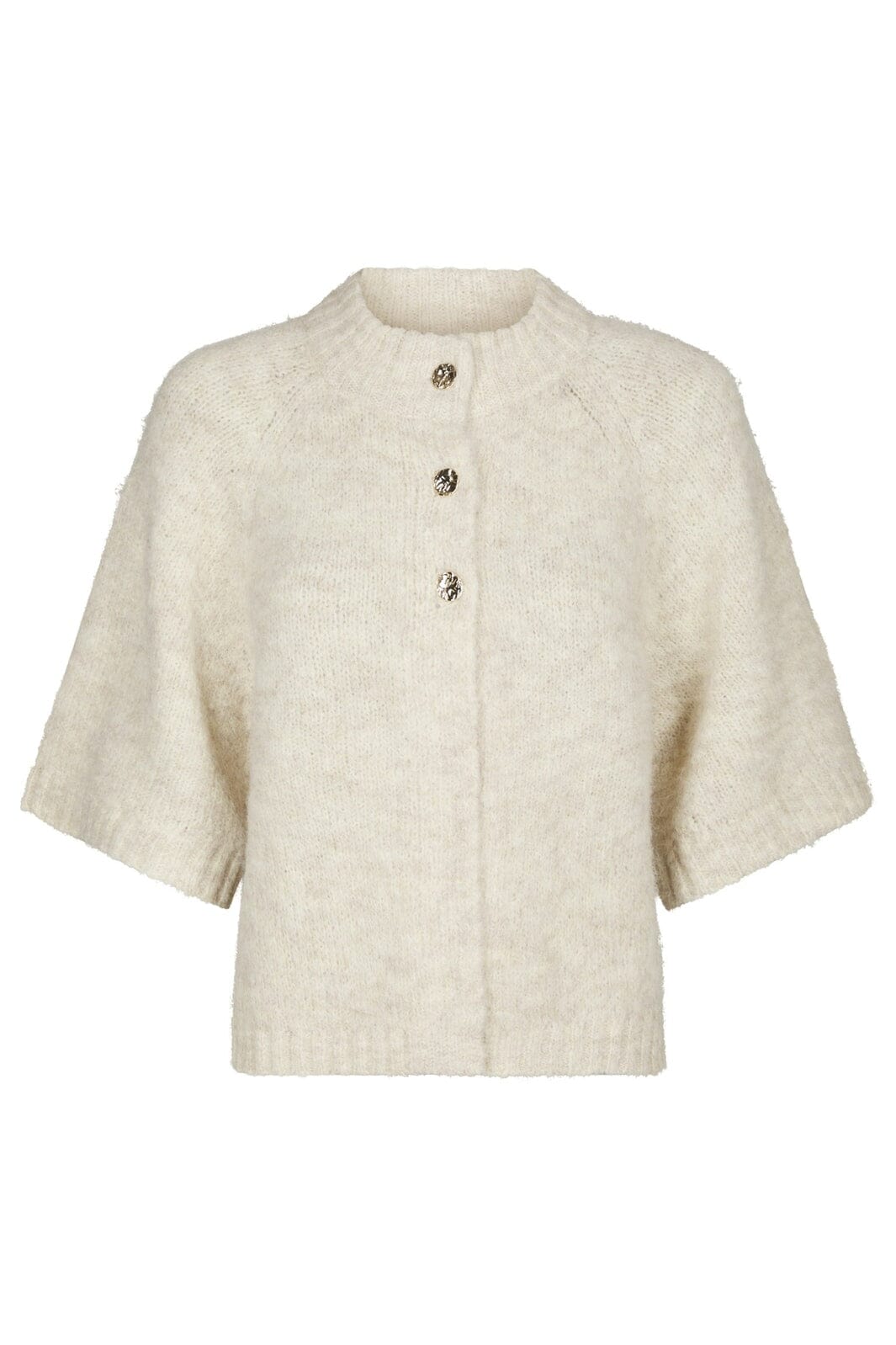 Neo Noir - Benuta Fluffy Knit Cardigan 165816 - 124 - Ivory