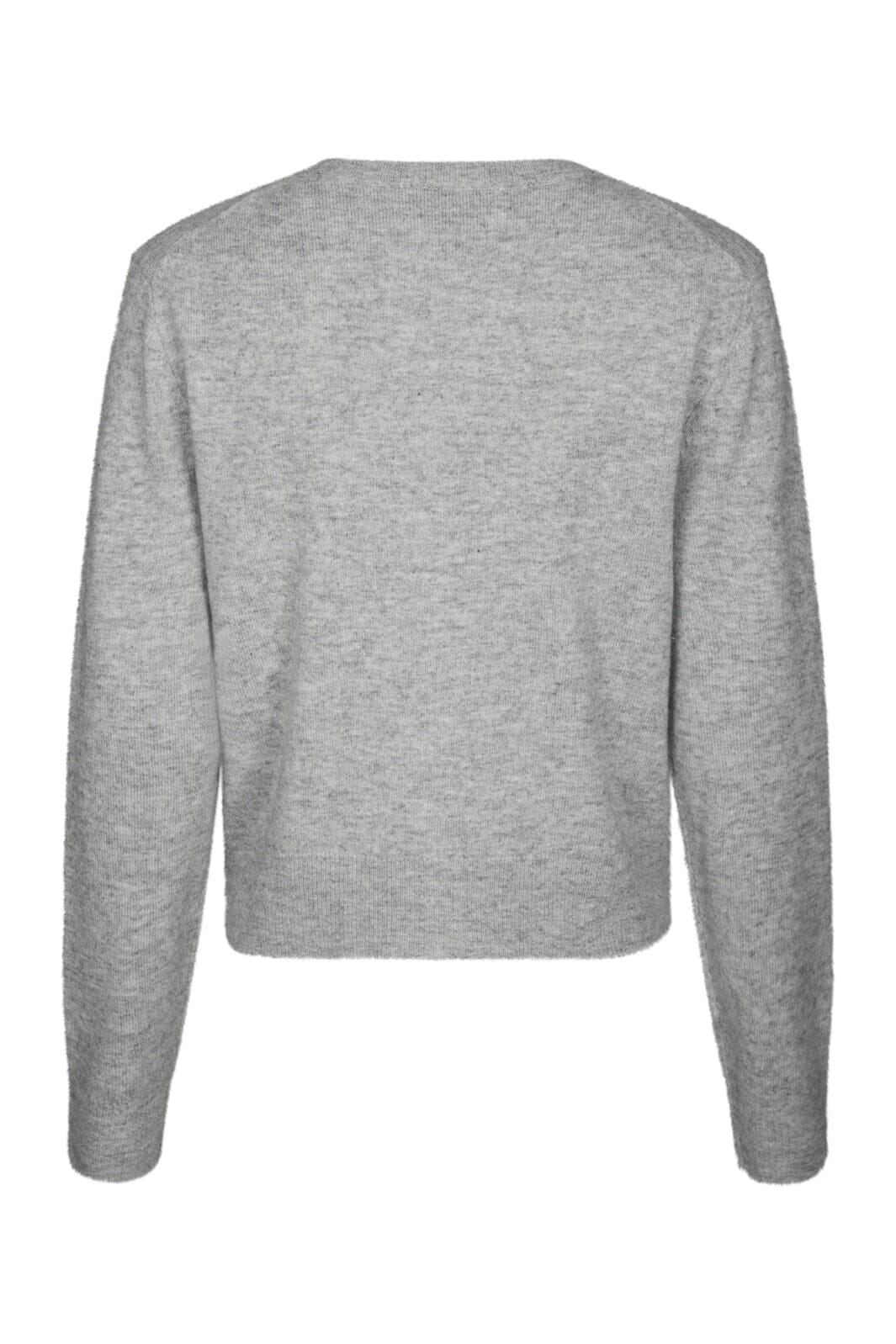 Neo Noir - Bina Wool Knit Cardigan 167771 - 133 - Grey Melange