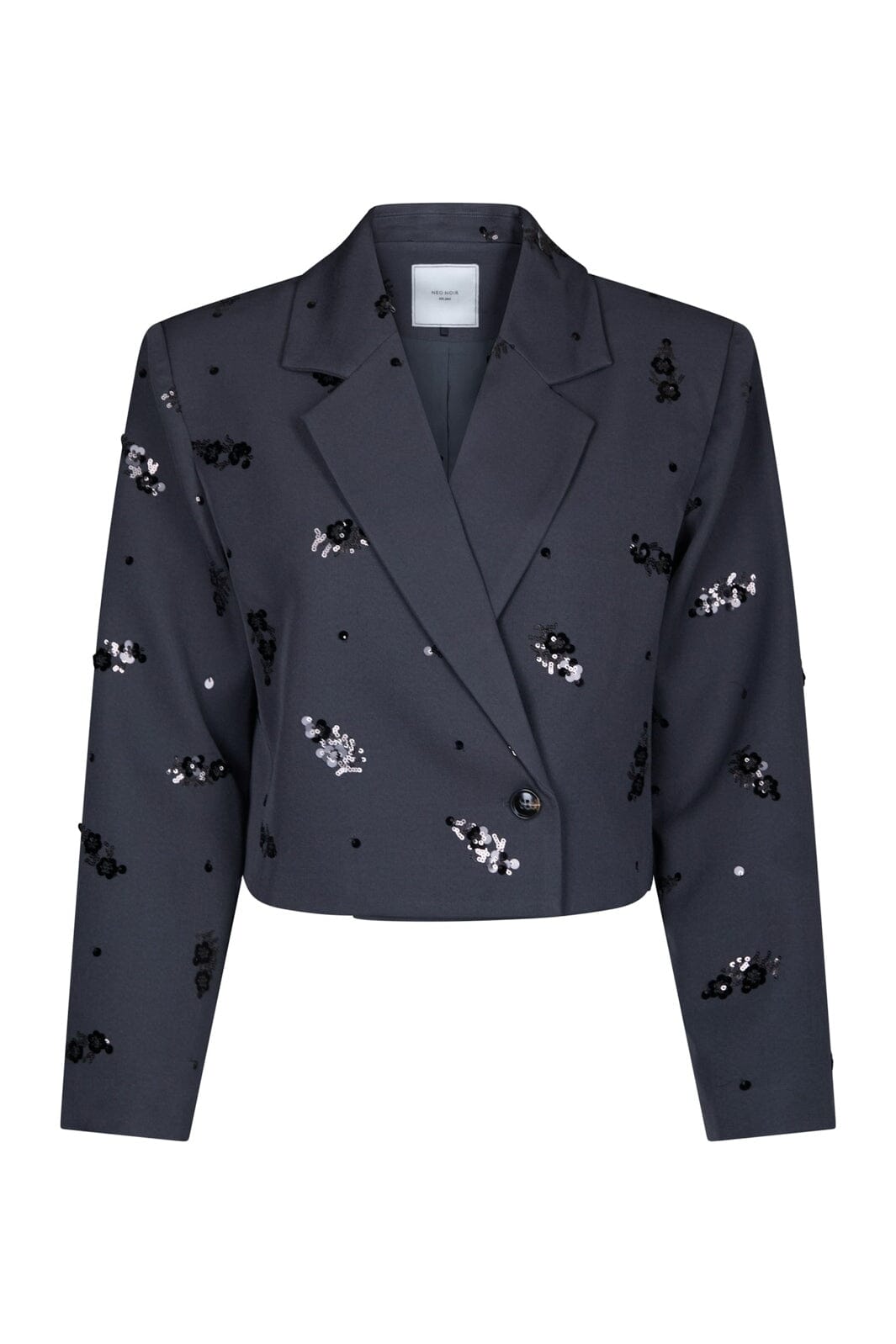 Neo Noir - Blythe Deco Melange Blazer 171423 - 133 - Grey Melange