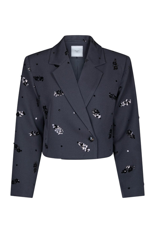 Neo Noir - Blythe Deco Melange Blazer 171423 - 133 - Grey Melange