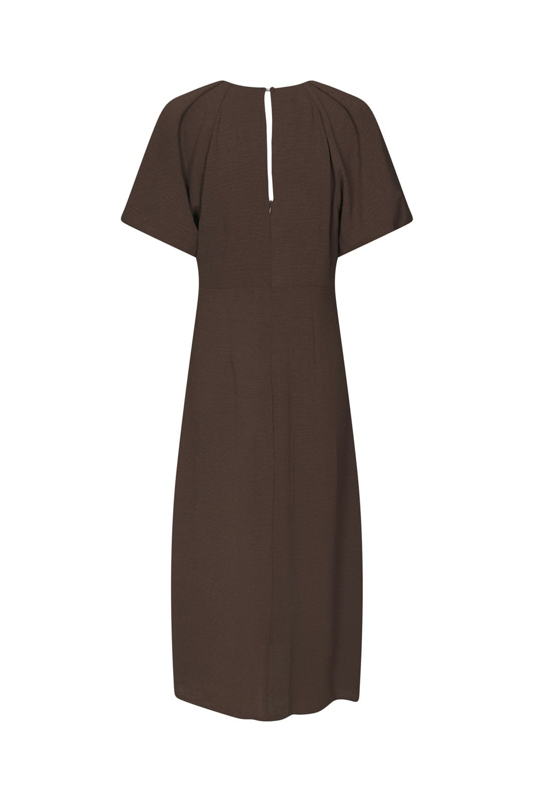 Neo Noir - Bomba Structure Solid Dress 169248 - 676 - Dark Brown