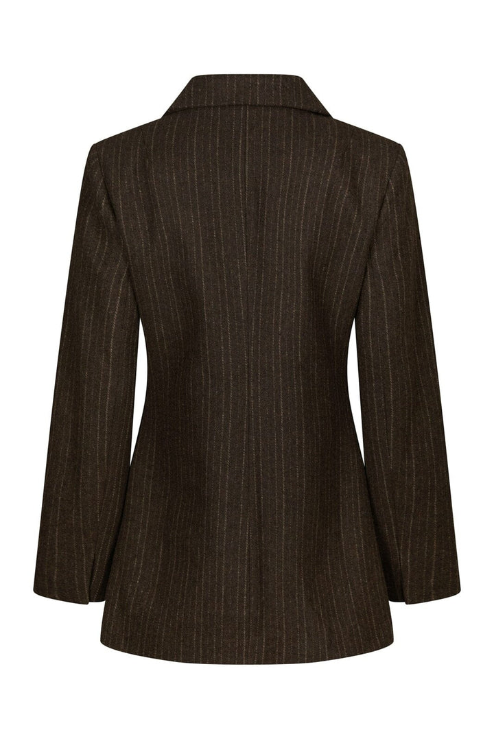 Neo Noir - Bowie Stripe Blazer 168519 - 210 - Brown