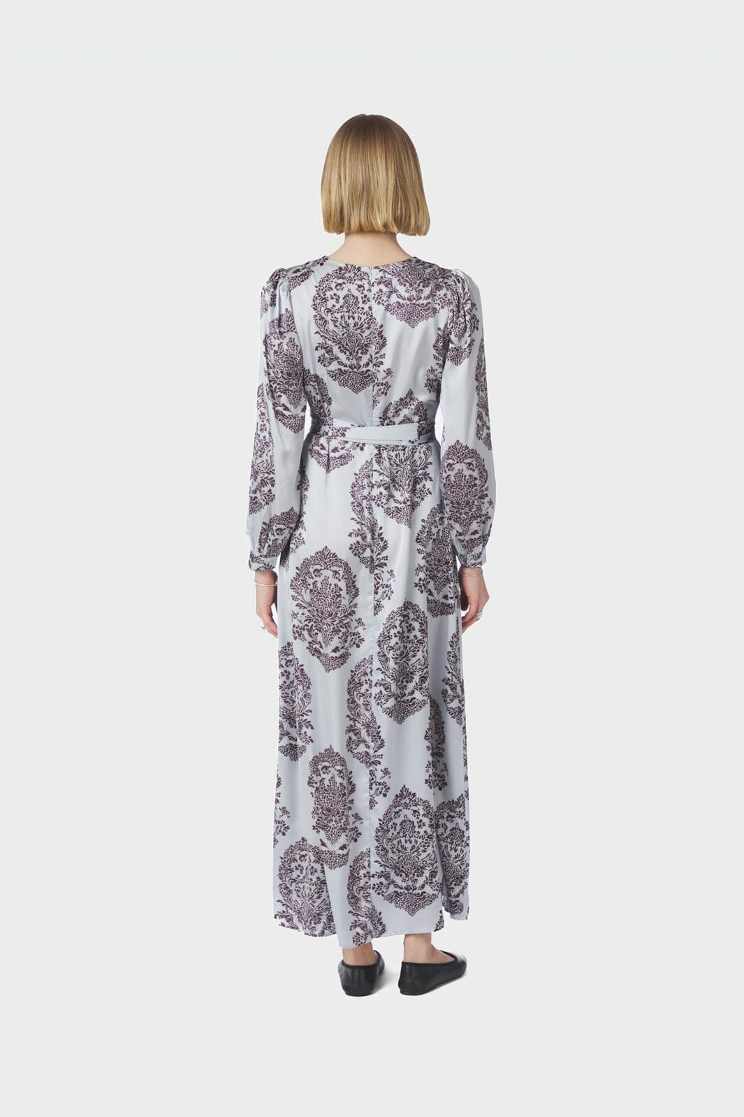 Neo Noir - Bretti Deco Drop Dress 170132 - 145 - Light Blue