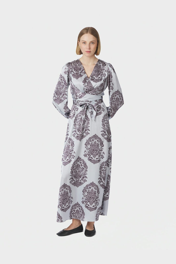 Neo Noir - Bretti Deco Drop Dress 170132 - 145 - Light Blue