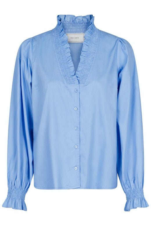 Neo Noir - Brielle Solid Shirt - SKY BLUE Skjorter 