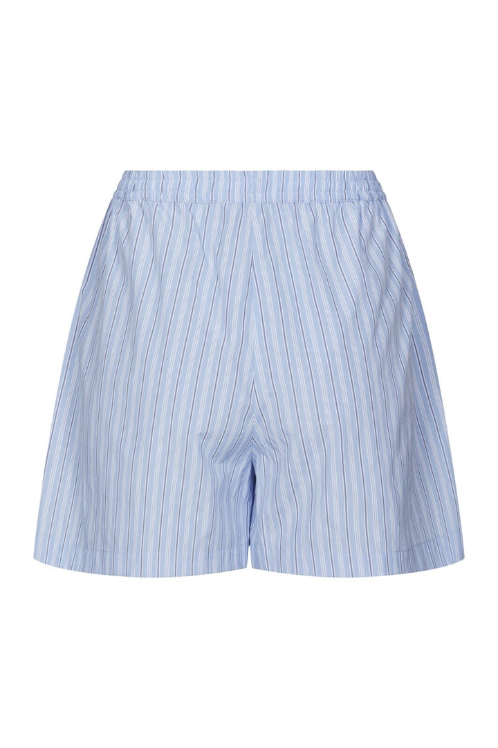 Neo Noir - Camell Stripe Shorts 169225 - 665 - Light Blue Stripe