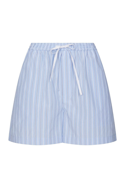 Neo Noir - Camell Stripe Shorts 169225 - 665 - Light Blue Stripe