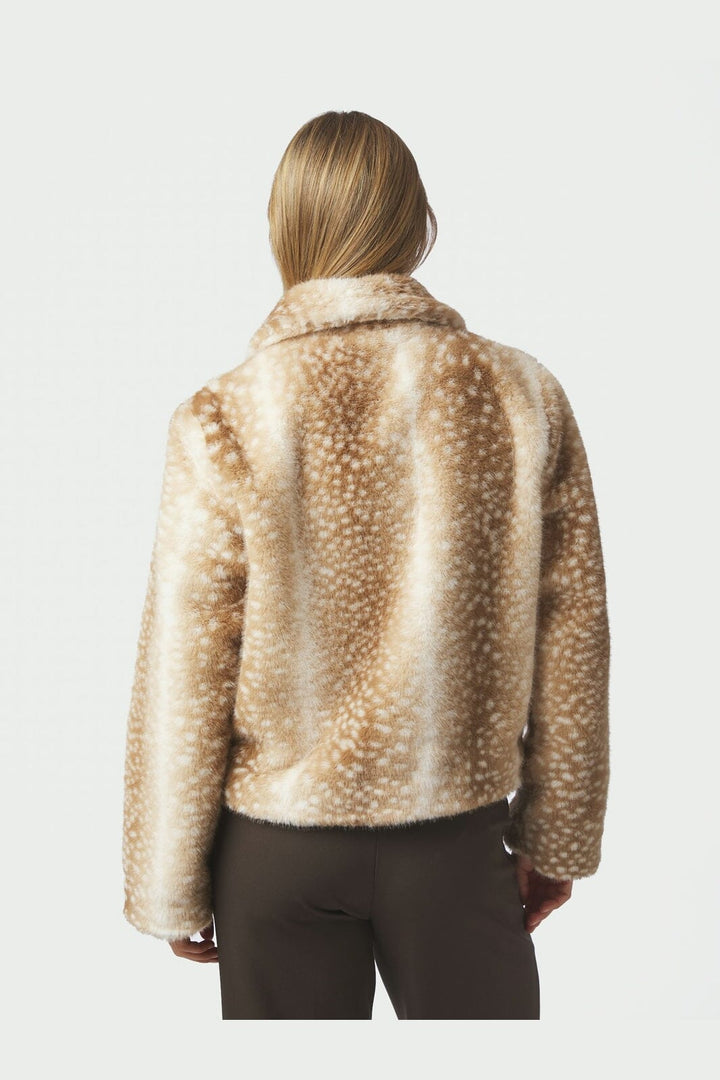 Neo Noir - Camina Faux Fur Jacket 170204 - 123 - Beige