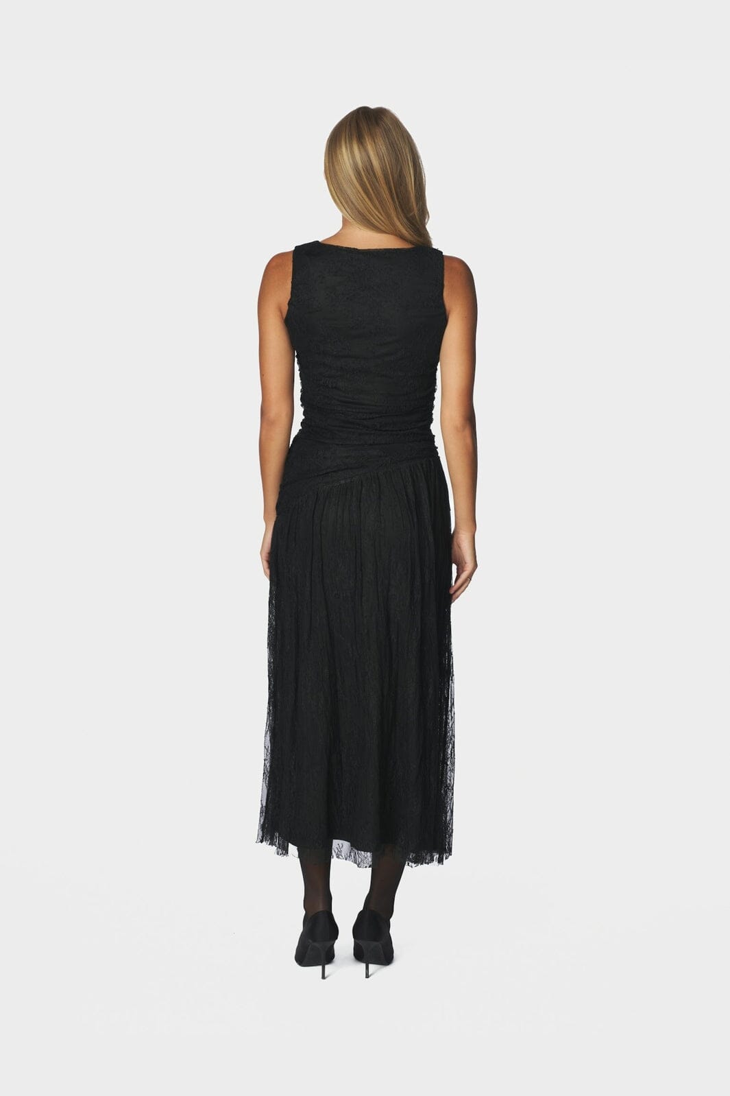 Neo Noir - Cludine Lace Dress 170542 - 100 - Black