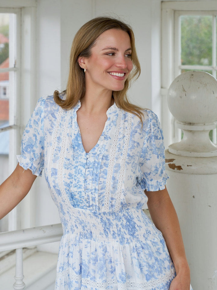 Neo Noir - Constance Porcelain Dress 167981 - 145 - Light Blue Kjoler 