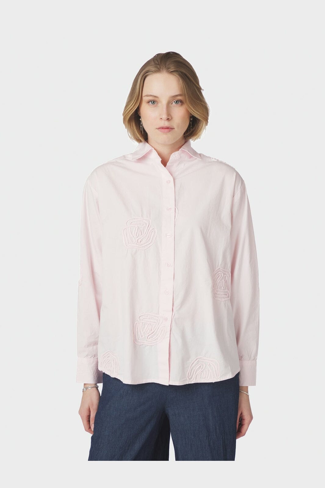 Neo Noir - Dalma Dori Emb Shirt 166746 - 754 - Light Pink