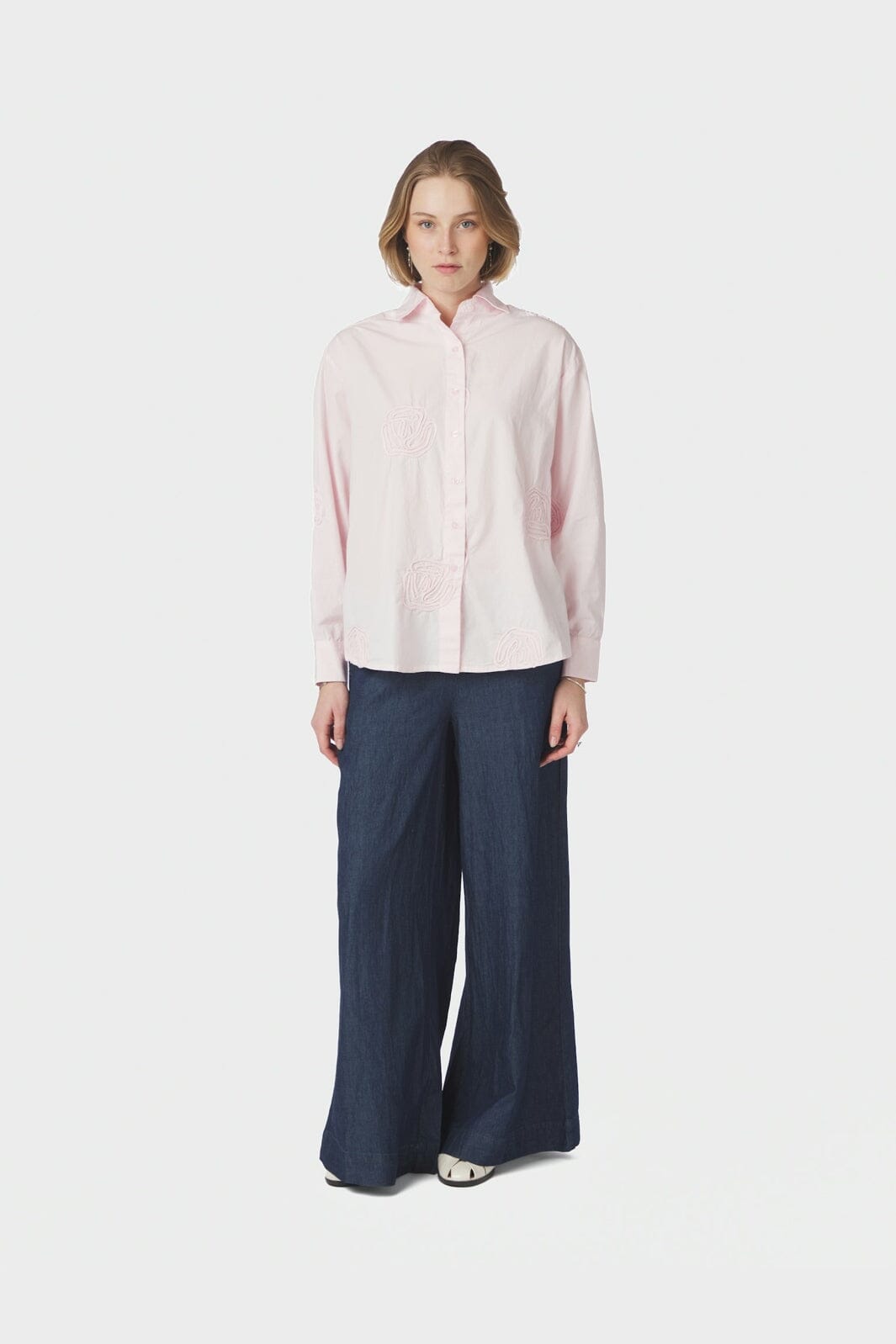 Neo Noir - Dalma Dori Emb Shirt 166746 - 754 - Light Pink