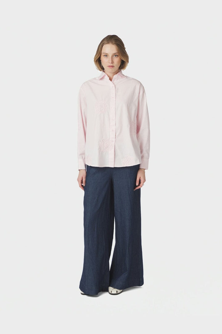 Neo Noir - Dalma Dori Emb Shirt 166746 - 754 - Light Pink