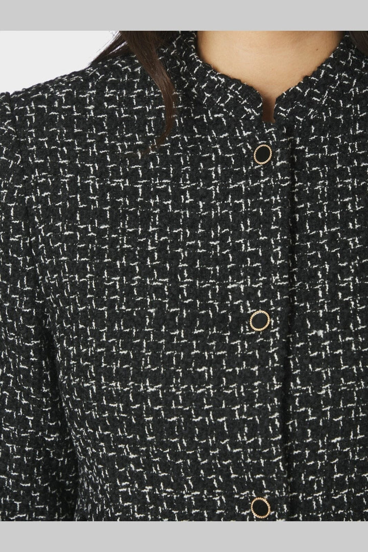 Neo Noir - Denisa Boucle Jacket 170180 - 100 - Black