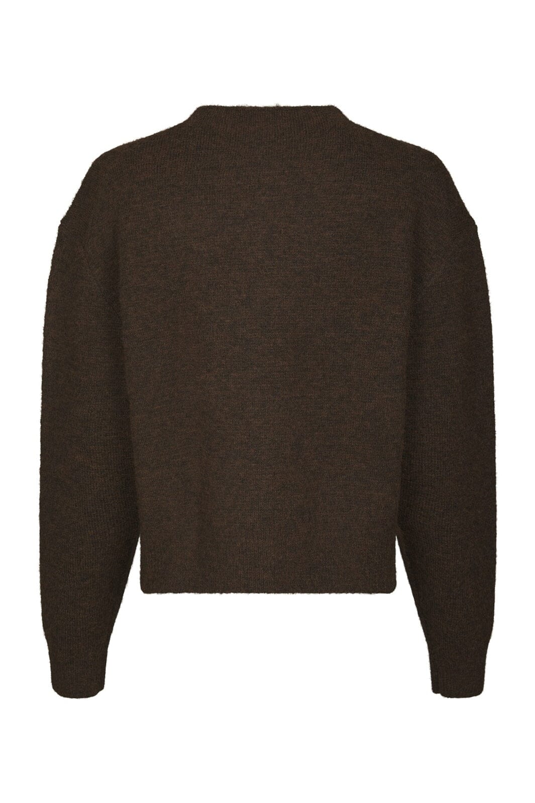 Neo Noir - Dione Fluffy Knit Cardigan 168537 - 205 - Brown Melange