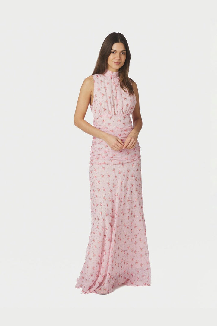 Neo Noir - Dori Print Dress 168695 - 165 - Rose