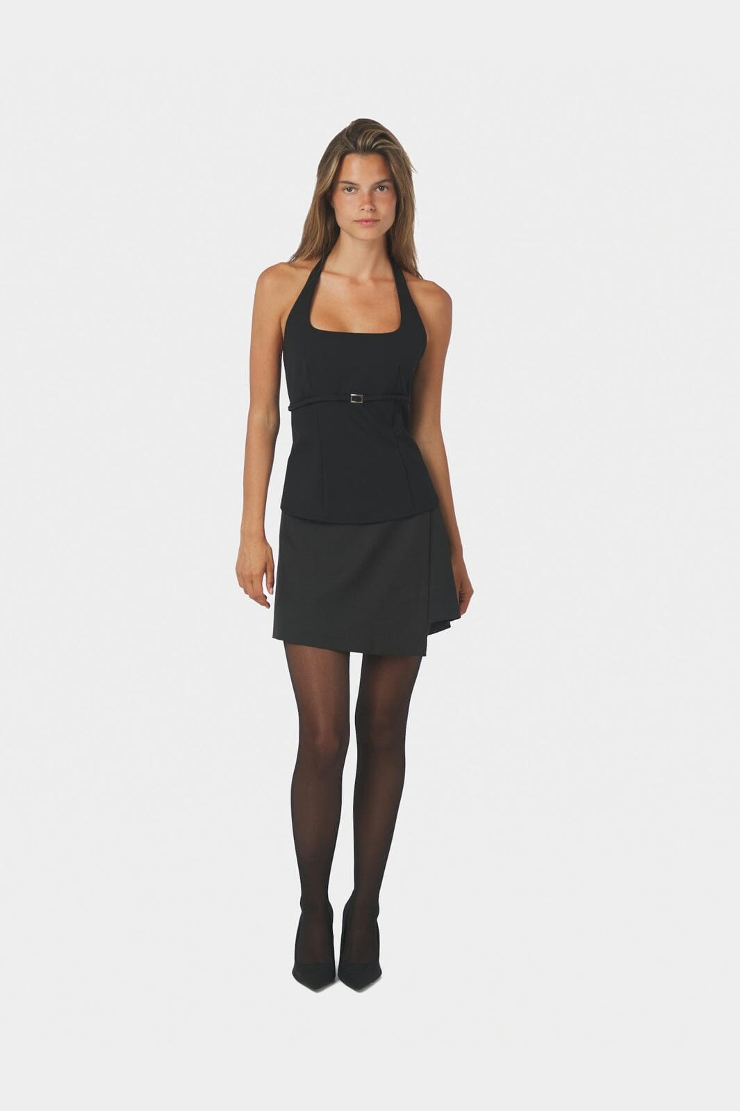 Neo Noir - Elayne Stretchy Skorts 171325 - 100 - Black