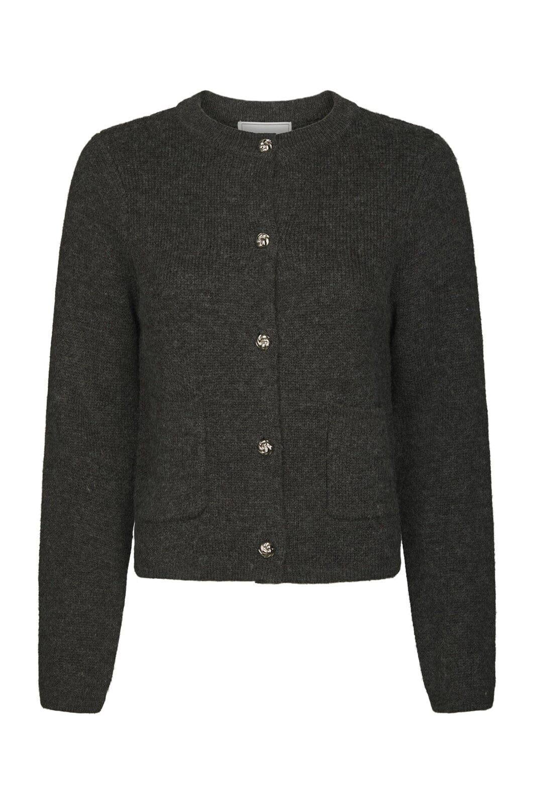 Neo Noir - Elbie Knit Cardigan 162966 - 132 - Antracit