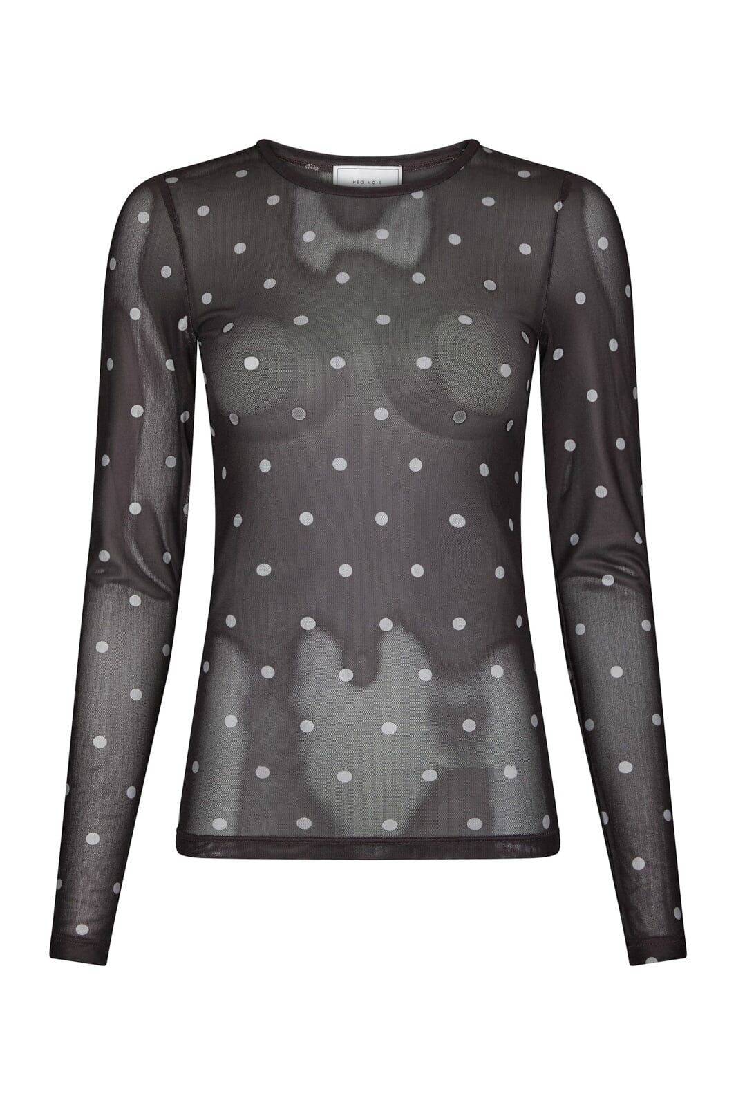 Neo Noir - Ella Dot Blouse 168270 - 210 - Brown