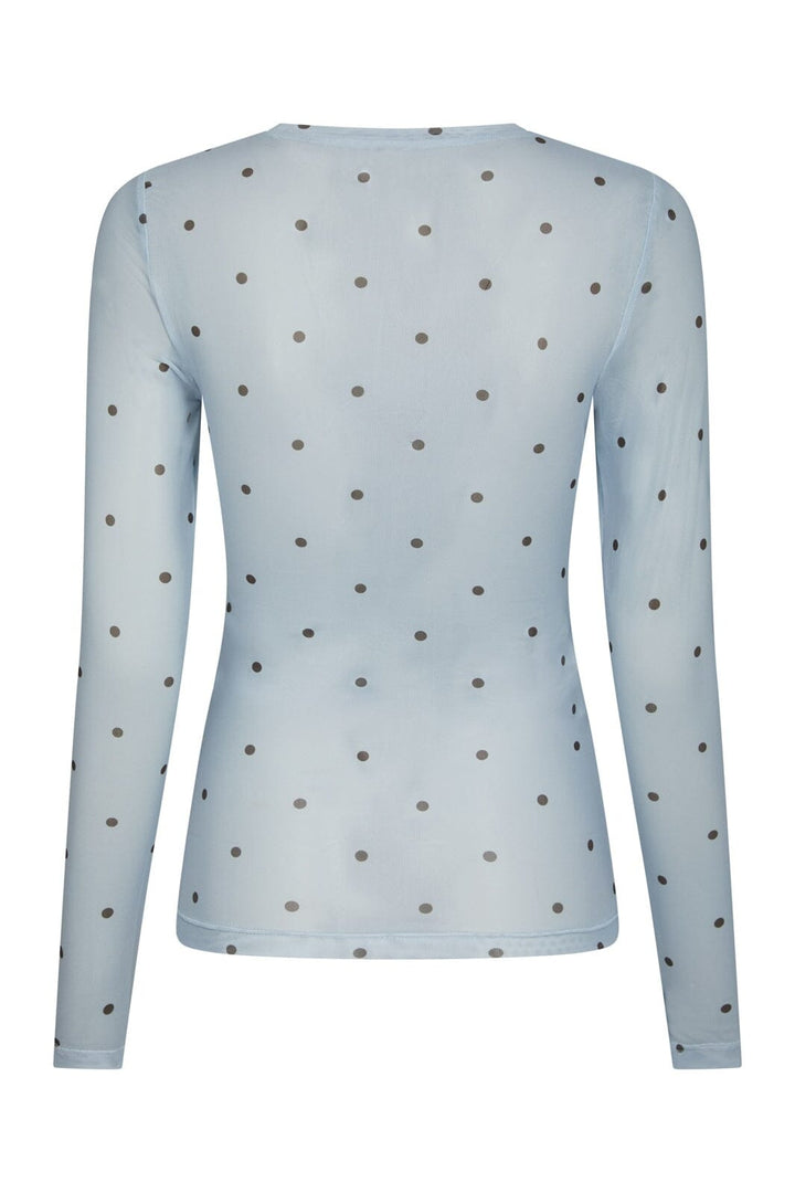 Neo Noir - Ella Space Dot Blouse 168628 - 145 - Light Blue