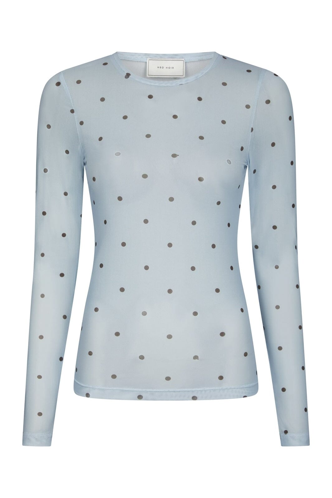 Neo Noir - Ella Space Dot Blouse 168628 - 145 - Light Blue