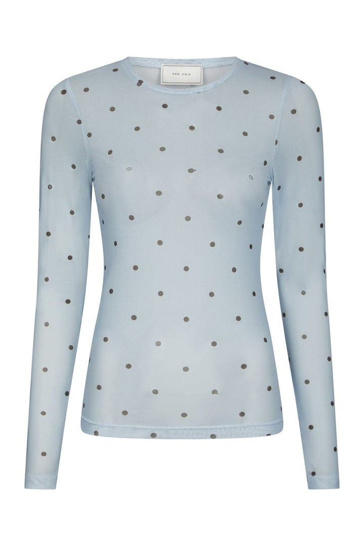 Neo Noir - Ella Space Dot Blouse 168628 - 145 - Light Blue