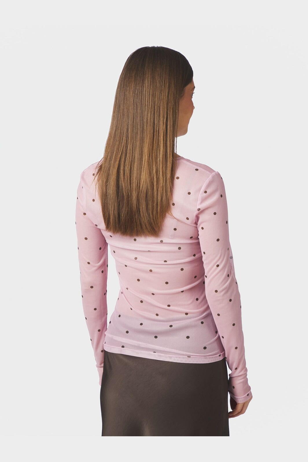 Neo Noir - Ella Space Dot Blouse 168628 - 754 - Light Pink