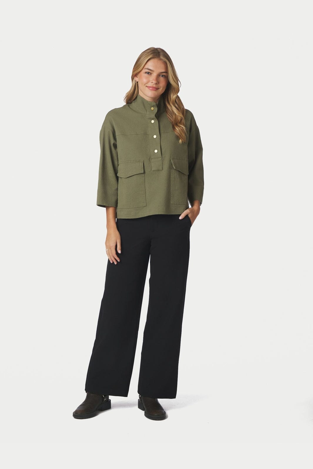 Neo Noir - Elvina Jacket 168076 - 151 - Army