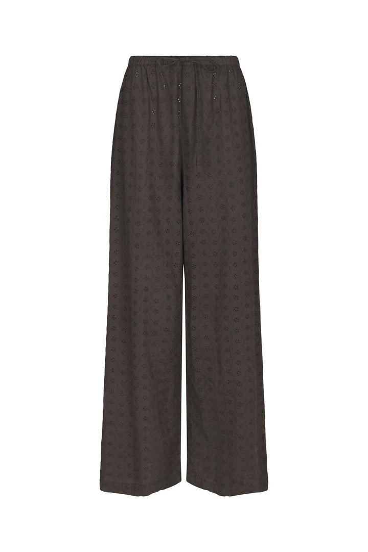 Neo Noir - Emmey Emb Pants 169504 - 676 - Dark Brown