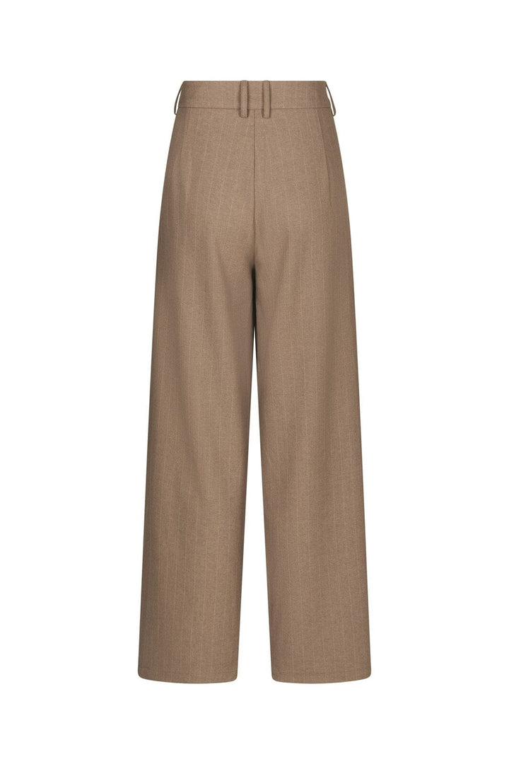 Neo Noir - Essiall Pinstripe Pants 170084 - 214 - Taupe