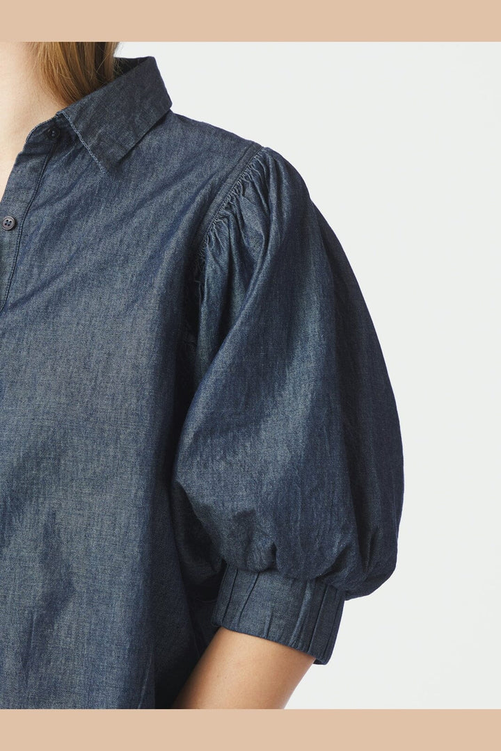 Neo Noir - Etta Denim Shirt 170462 - 140 - Blue