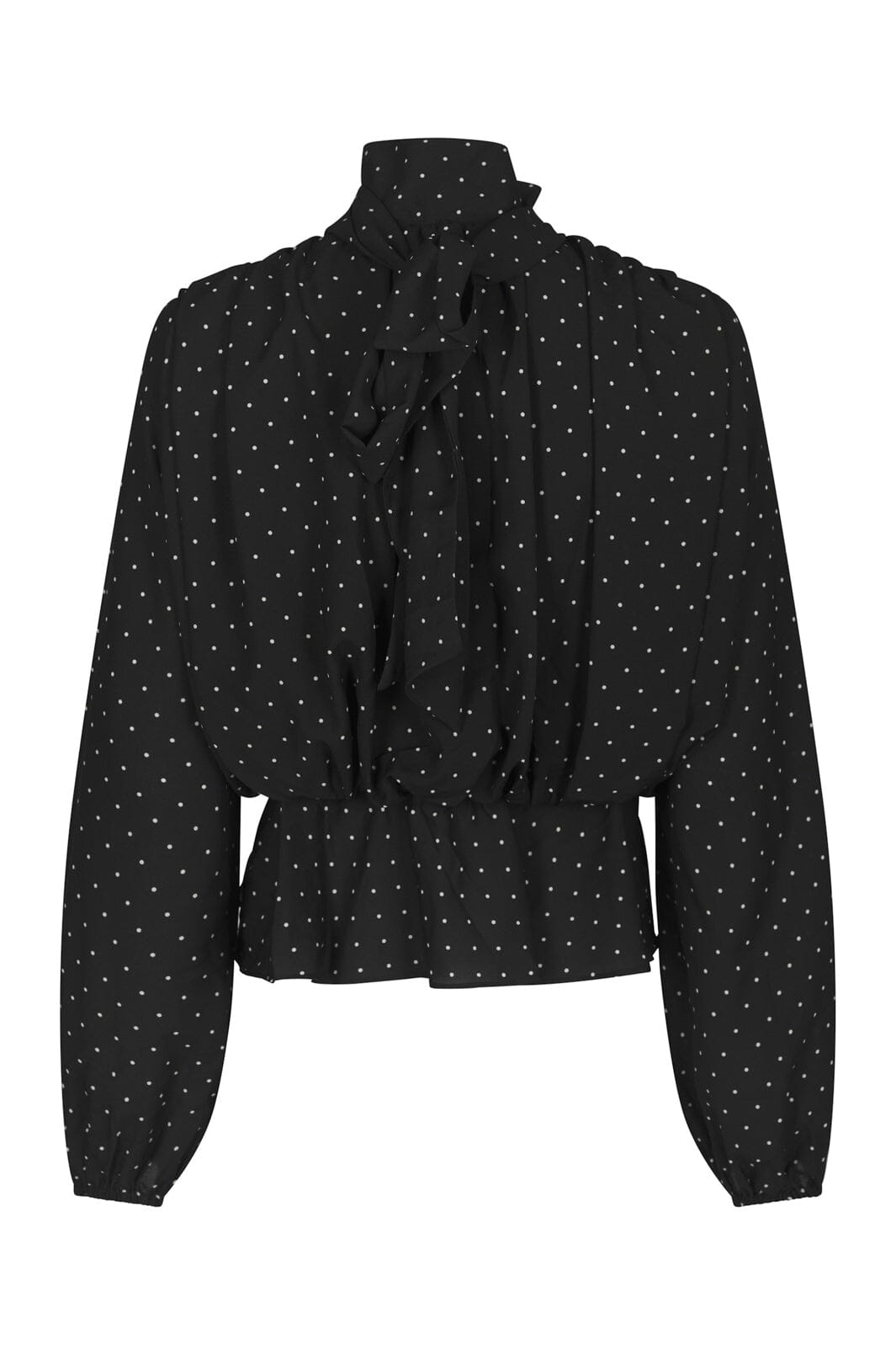 Neo Noir - Ettalie Dot Blouse 171098 - 100 - Black