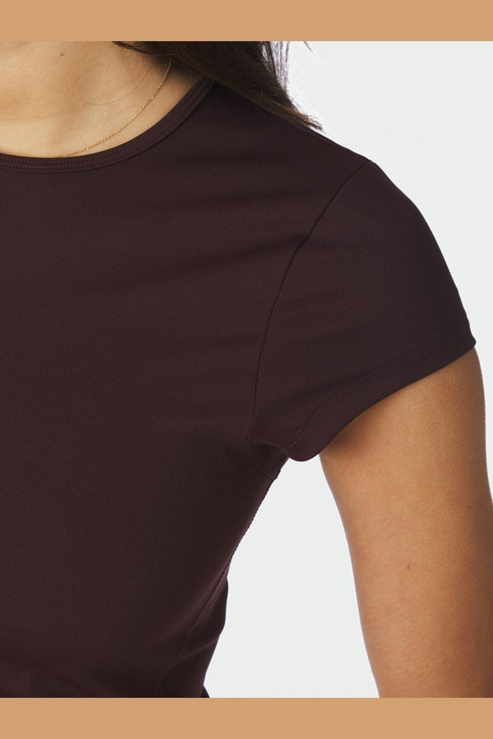 Neo Noir - Ettia Baby Tee 167131 - 174 - Burgundy