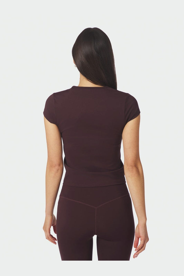 Neo Noir - Ettia Baby Tee 167131 - 174 - Burgundy