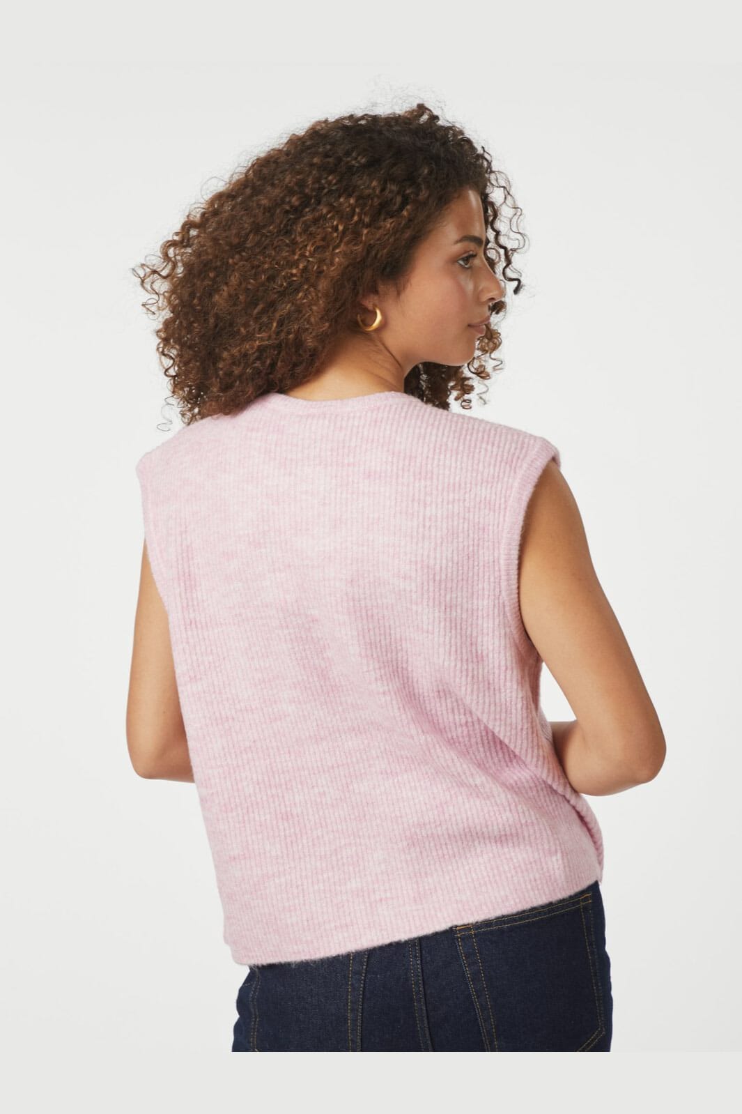 Neo Noir - Everest Knit Vest 164870 - 754 - Light Pink