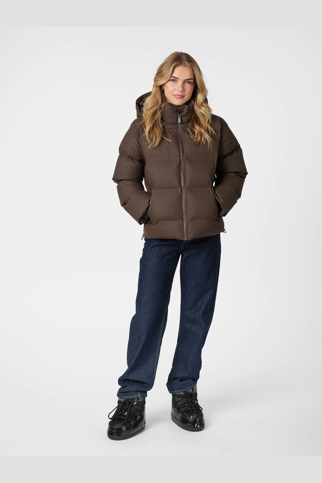Neo Noir - Fox C Puffer Jacket 158082 - 676 - Dark Brown