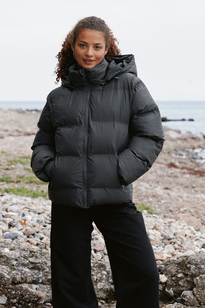 Neo Noir - Fox C Puffer Jacket - Antracit Jakker 